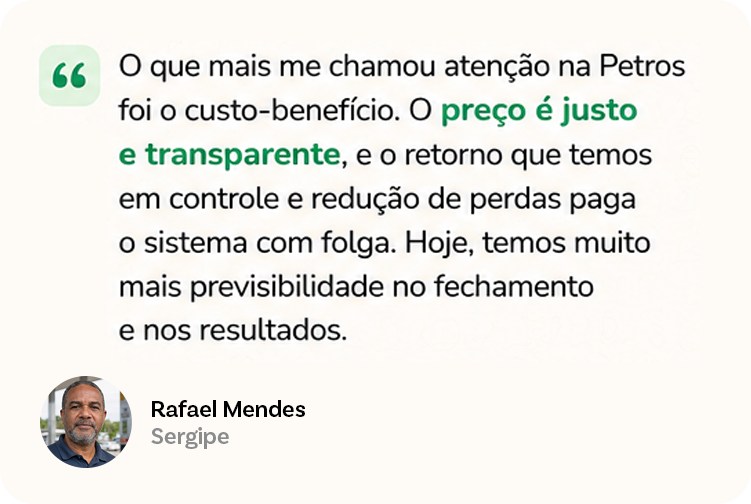 Prova social Petros 1